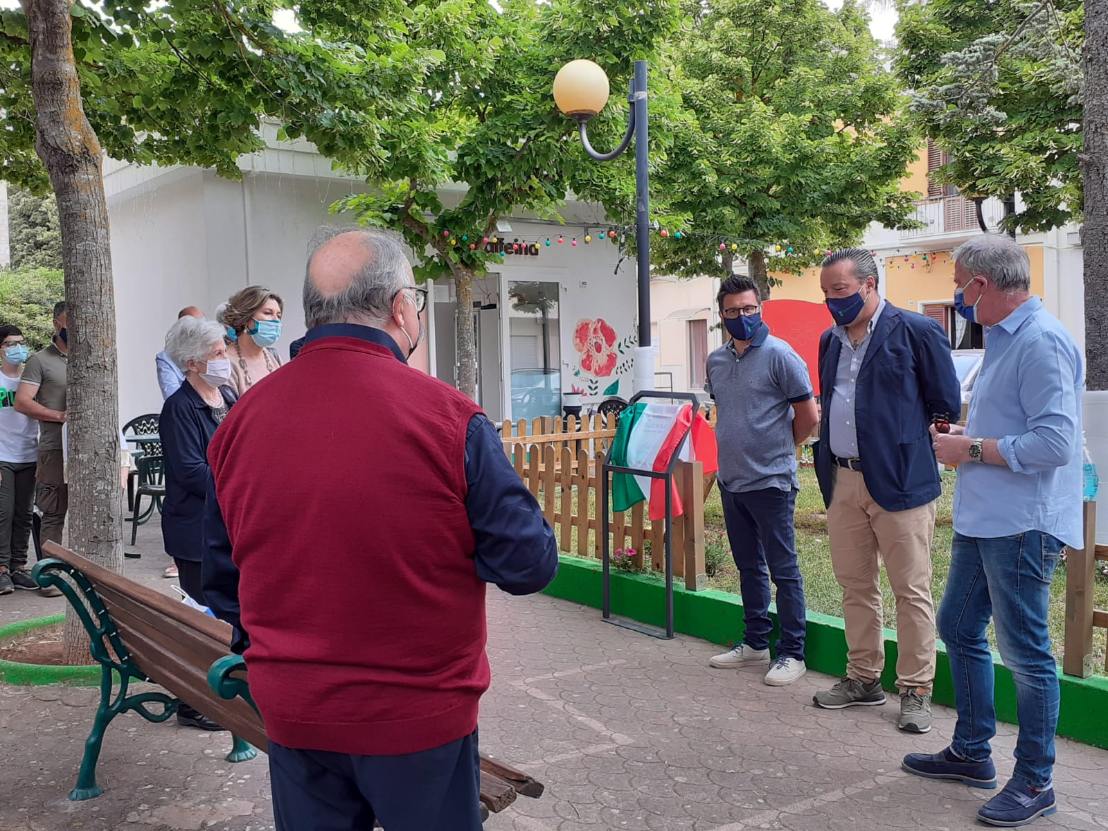 Aperta l'area giochi intitolata al maresciallo Marcello Solidoro