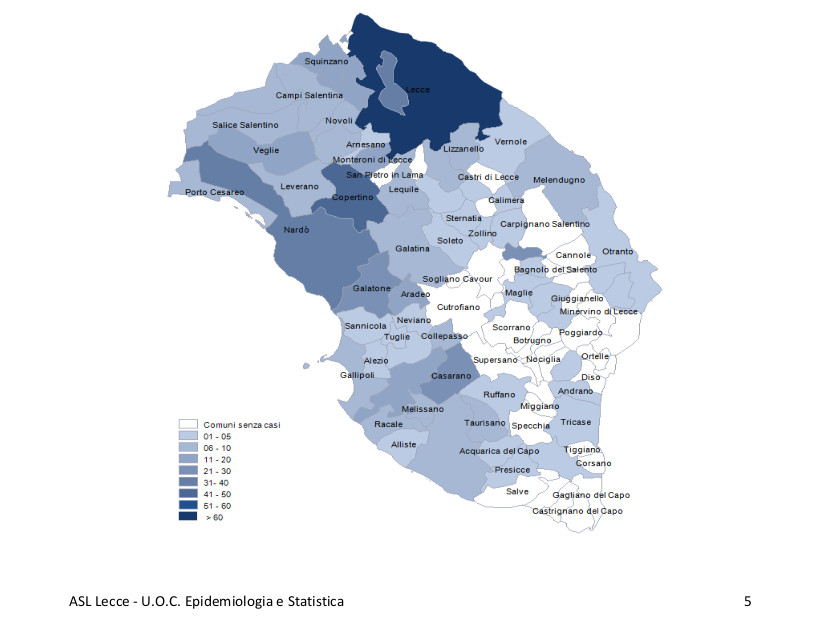 COVID-19. Galatina la virtuosa: solo nove abitanti sono ancora positivi