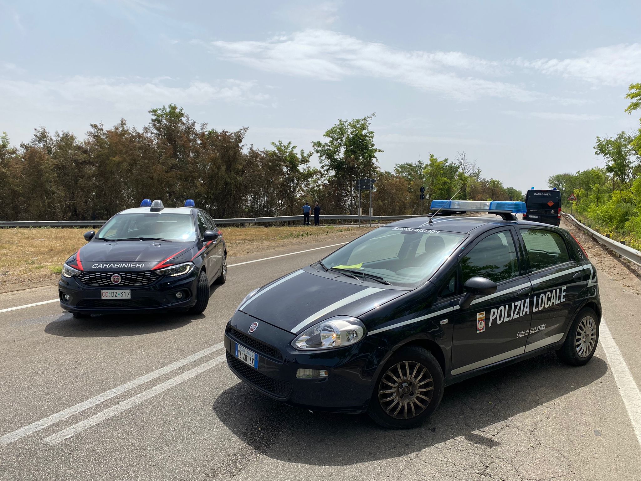 Trovato un ordigno bellico sul ponte della Galatina-Copertino Trovato un ordigno bellico sul ponte della Galatina-Copertino