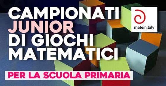 Campionati Junior dei Giochi Matematici indetti da Matenitaly: in finale a Milano due ragazzi del Polo 3 di Galatina Campionati Junior dei Giochi Matematici indetti da Matenitaly: in finale a Milano due ragazzi del Polo 3 di Galatina