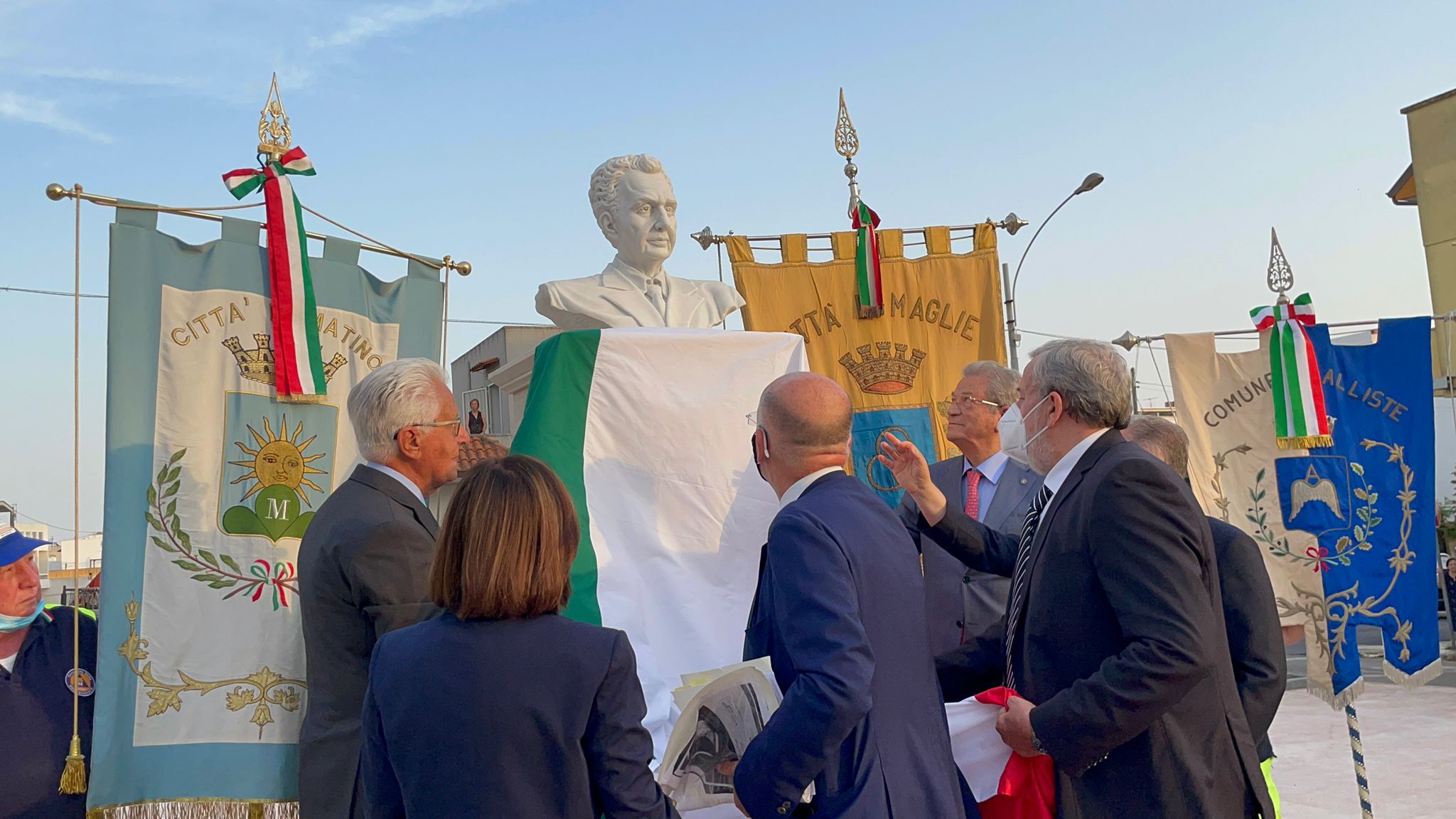 A Matino un monumento dedicato ad Aldo Moro