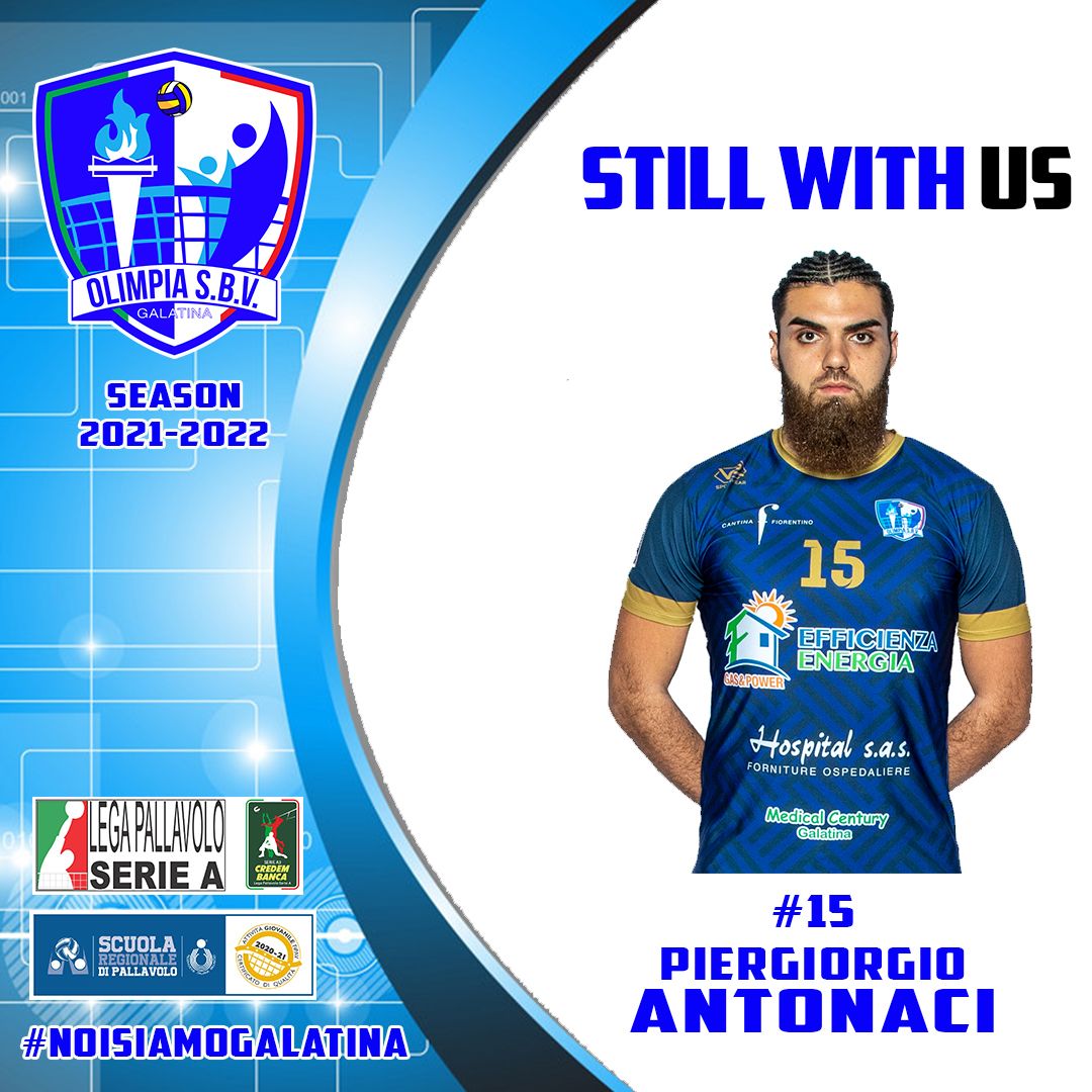 Olimpia Sbv Galatina conferma Piergiorgio Antonaci e ingaggia Andrea Galasso