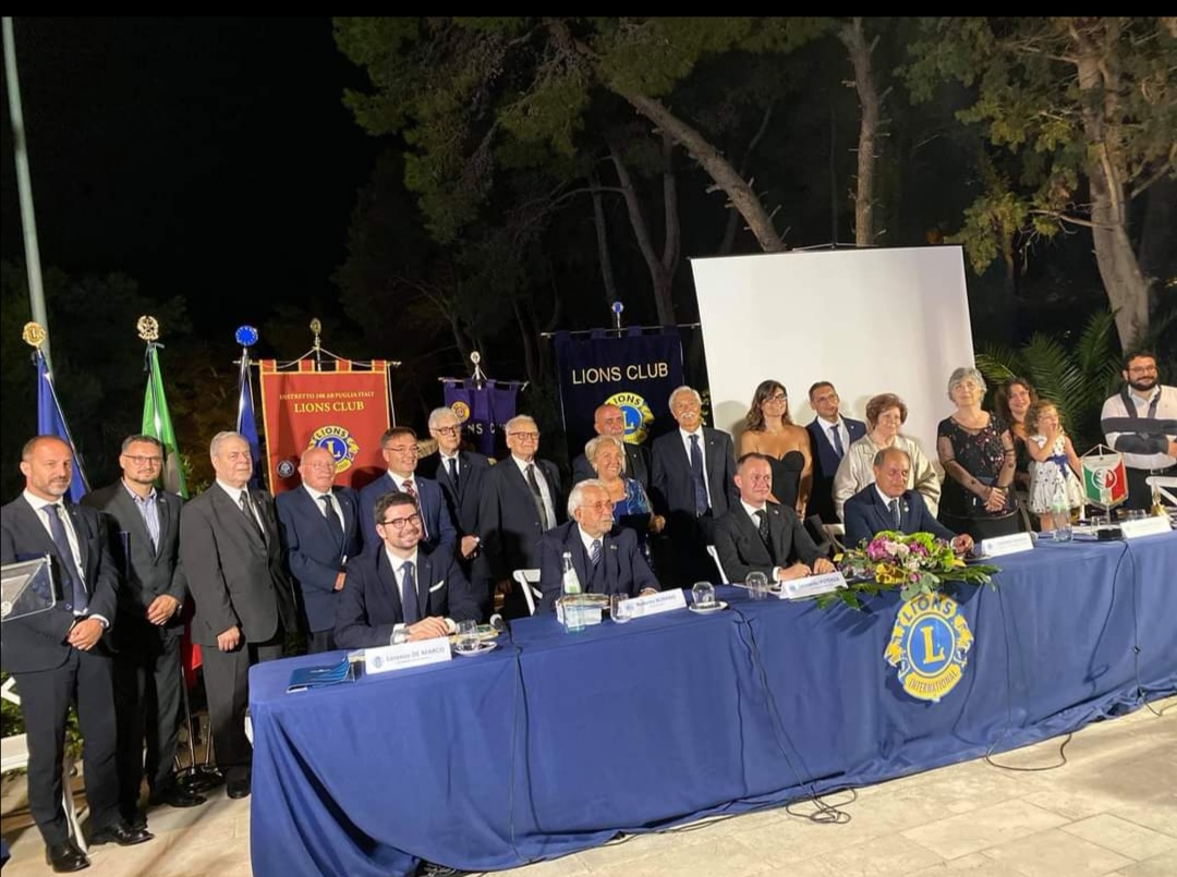 Antonio Musca è il nuovo presidente del Lions Club “Salento Zero Barriere”