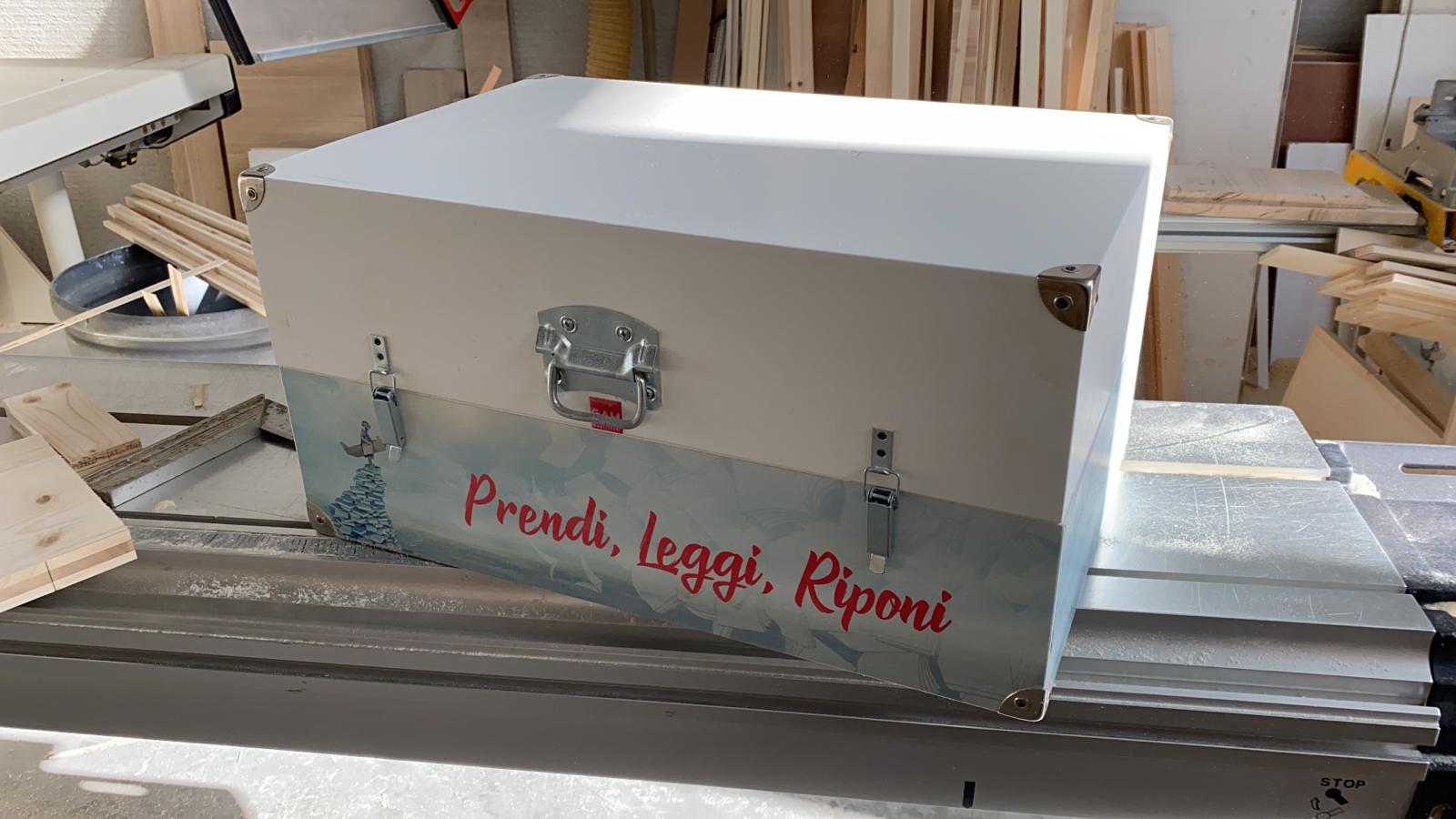 Bookcrossing organizzato dalla Provincia di Lecce: a Galatina tre valigie e una cassetta