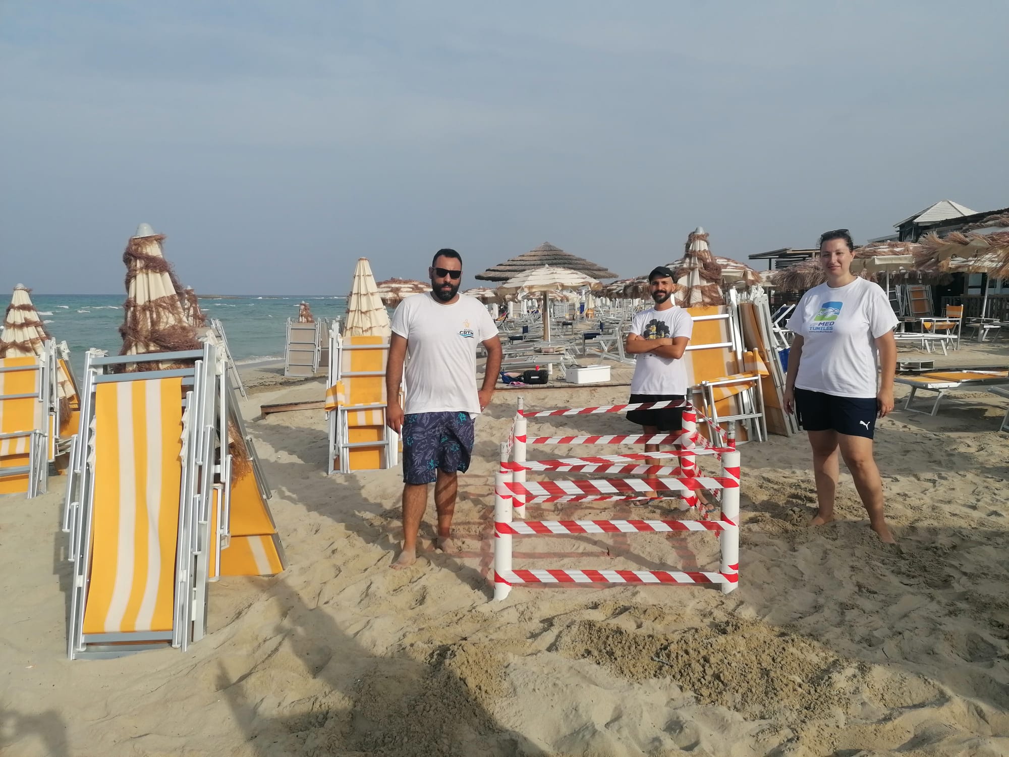 Trovato a Torre San Giovanni un nido di Caretta caretta