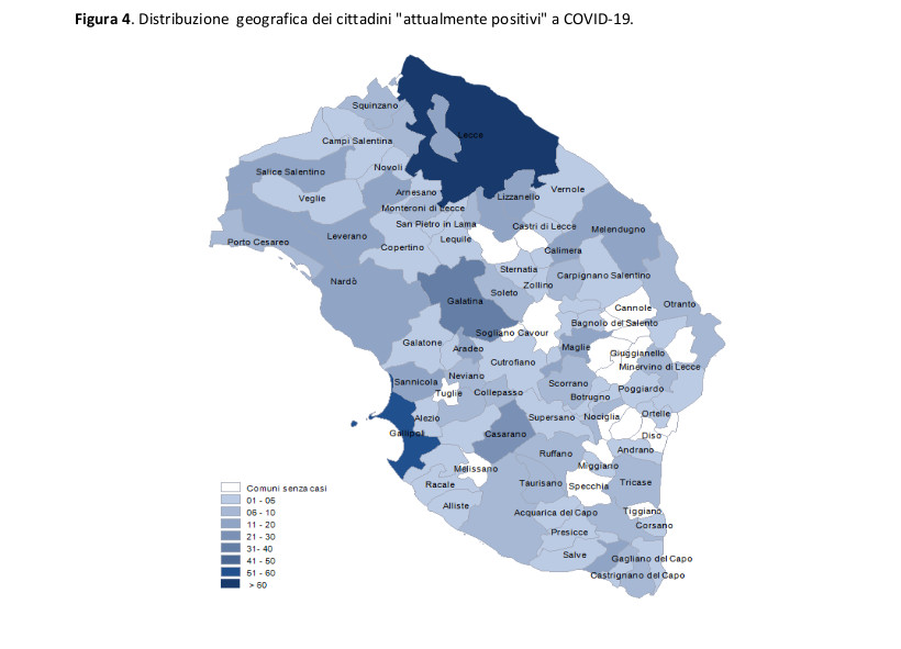 COVID-19. Triplicato il numero dei galatinesi contagiati nell'ultima settimana
