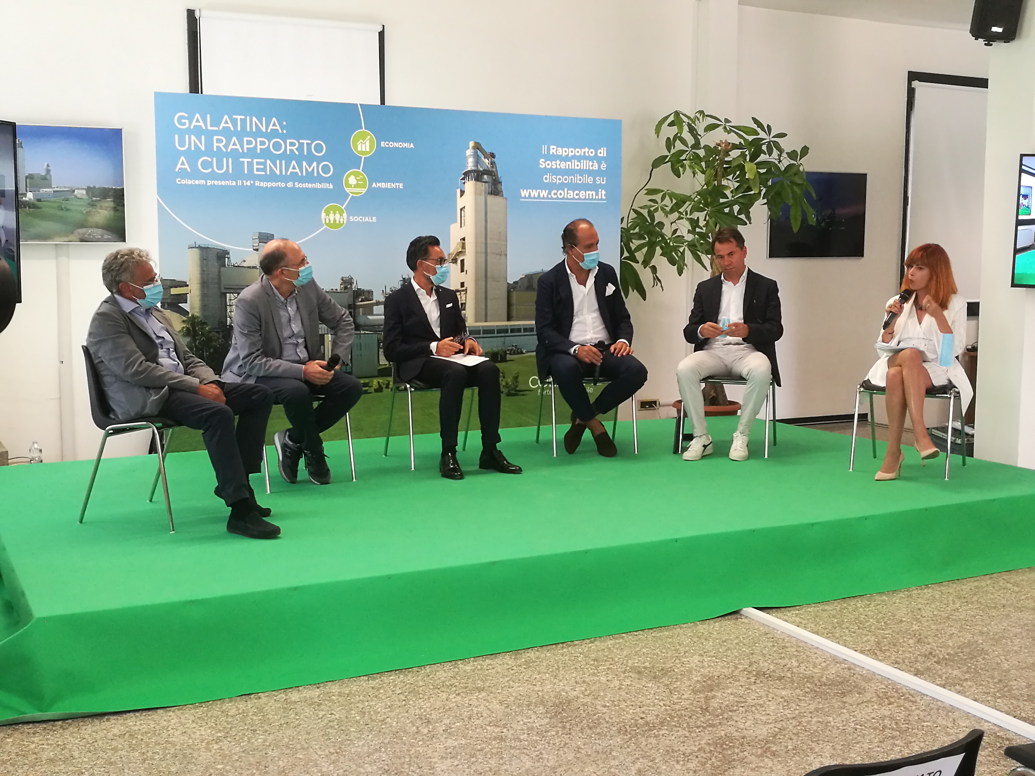 Colacem Galatina, presentato il rapporto di sostenibilità