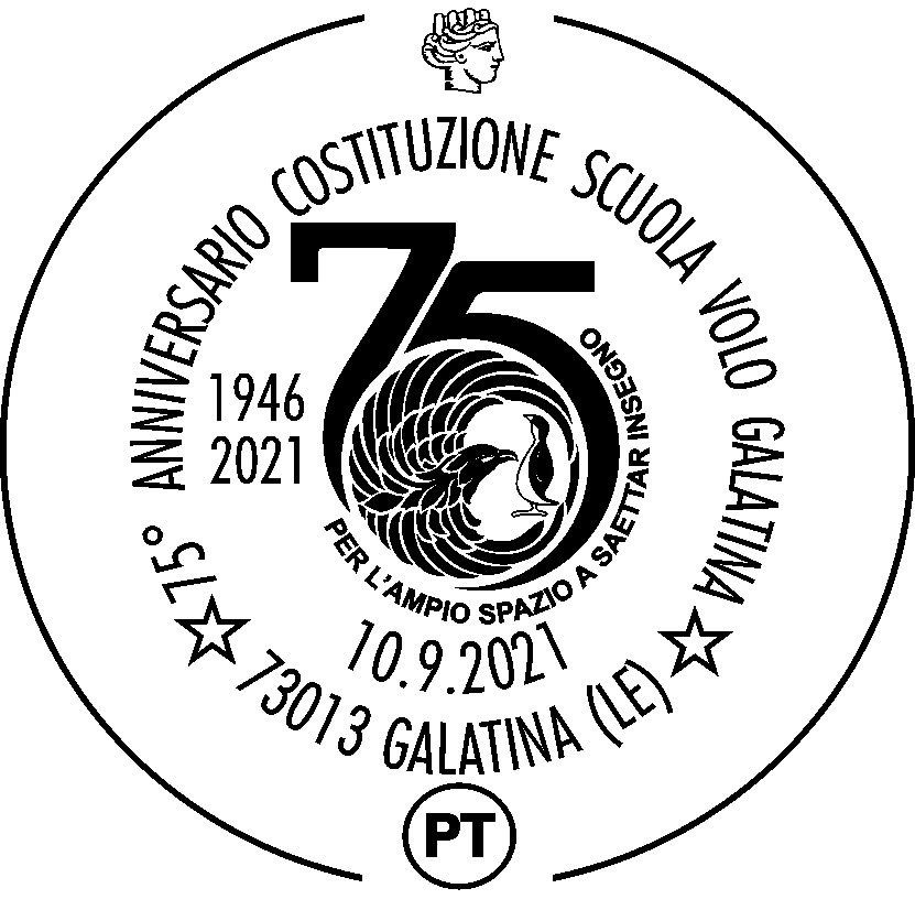 Un annullo filatelico speciale per il 75° anniversario della costituzione della Scuola Volo di Galatina Un annullo filatelico speciale per il 75° anniversario della costituzione della Scuola Volo di Galatina