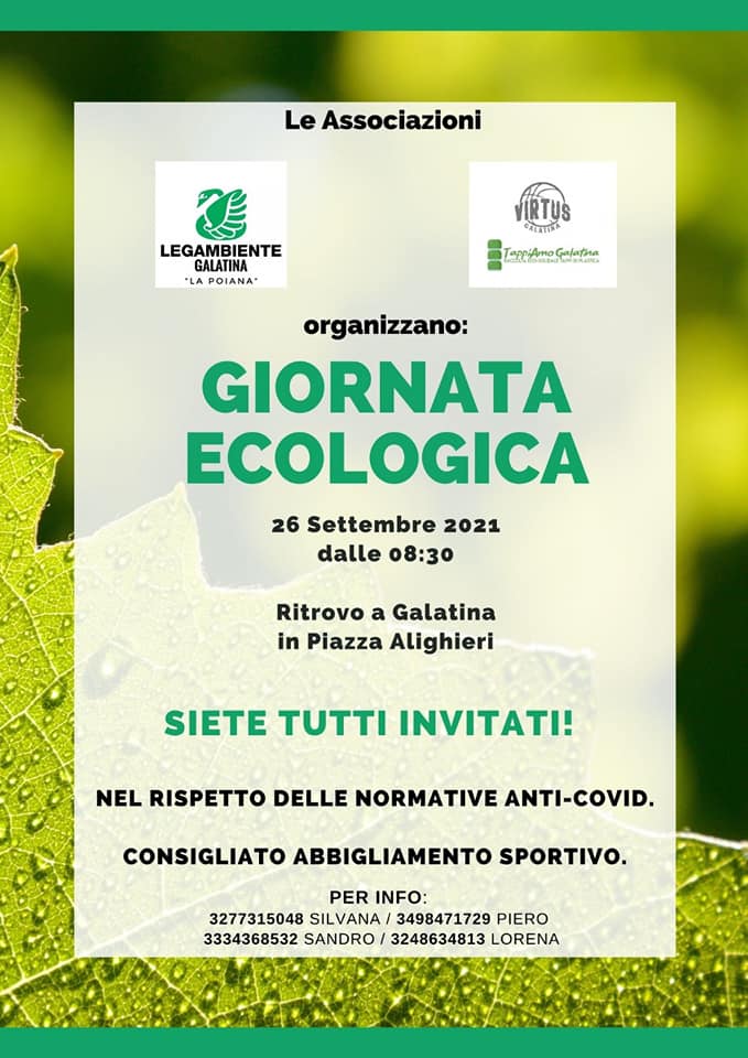 Insieme per continuare a pulire Galatina Insieme per continuare a pulire Galatina