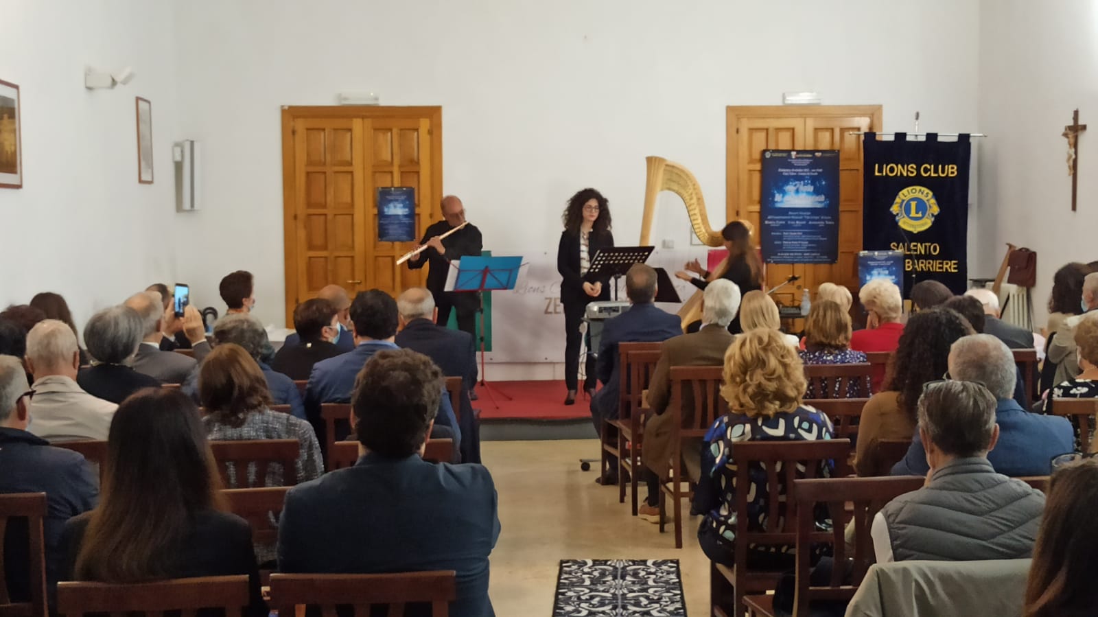L'incontro e il concerto di solidarietà del Lions Club Salento Zero Barriere