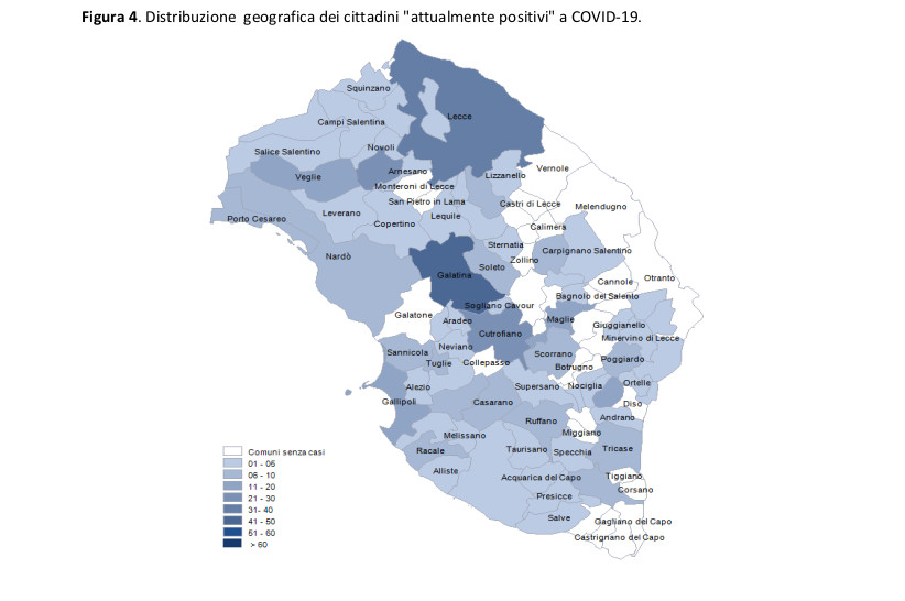 COVID-19. Balza a 48 il numero dei galatinesi ancora positivi