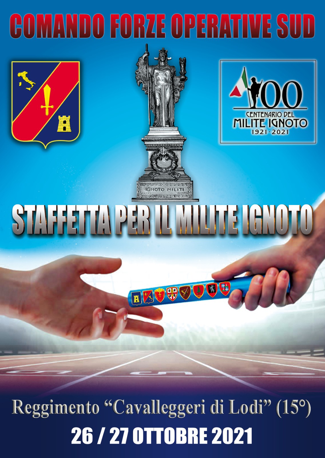 Anche a Lecce “Una staffetta per il Milite Ignoto” Anche a Lecce “Una staffetta per il Milite Ignoto”