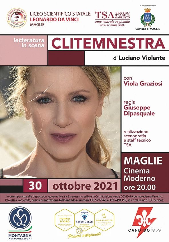 A Maglie la "Clitemnestra" di Luciano Violante A Maglie la "Clitemnestra" di Luciano Violante