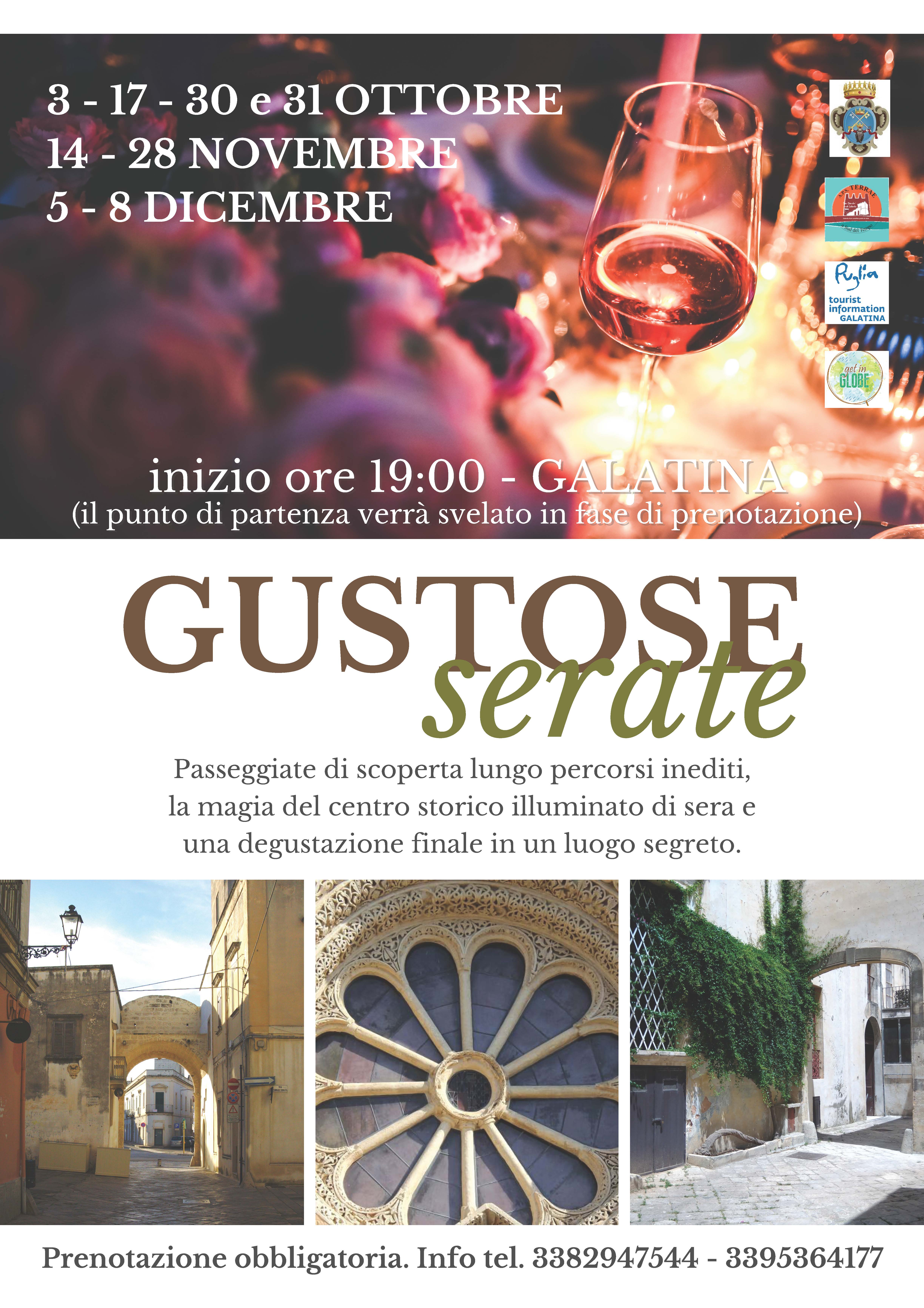 Il terzo appuntamento di Gustose Serate a Galatina Il terzo appuntamento di Gustose Serate a Galatina