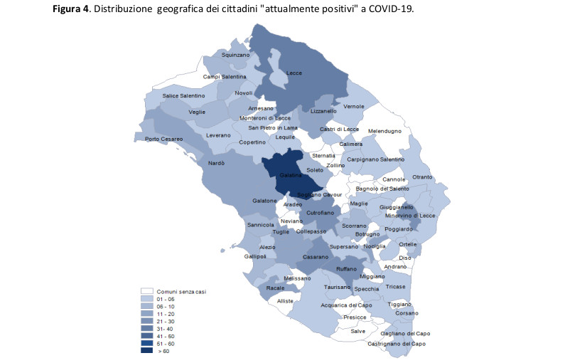 COVID-19. Sempre molto alto il numero dei galatinesi positivi