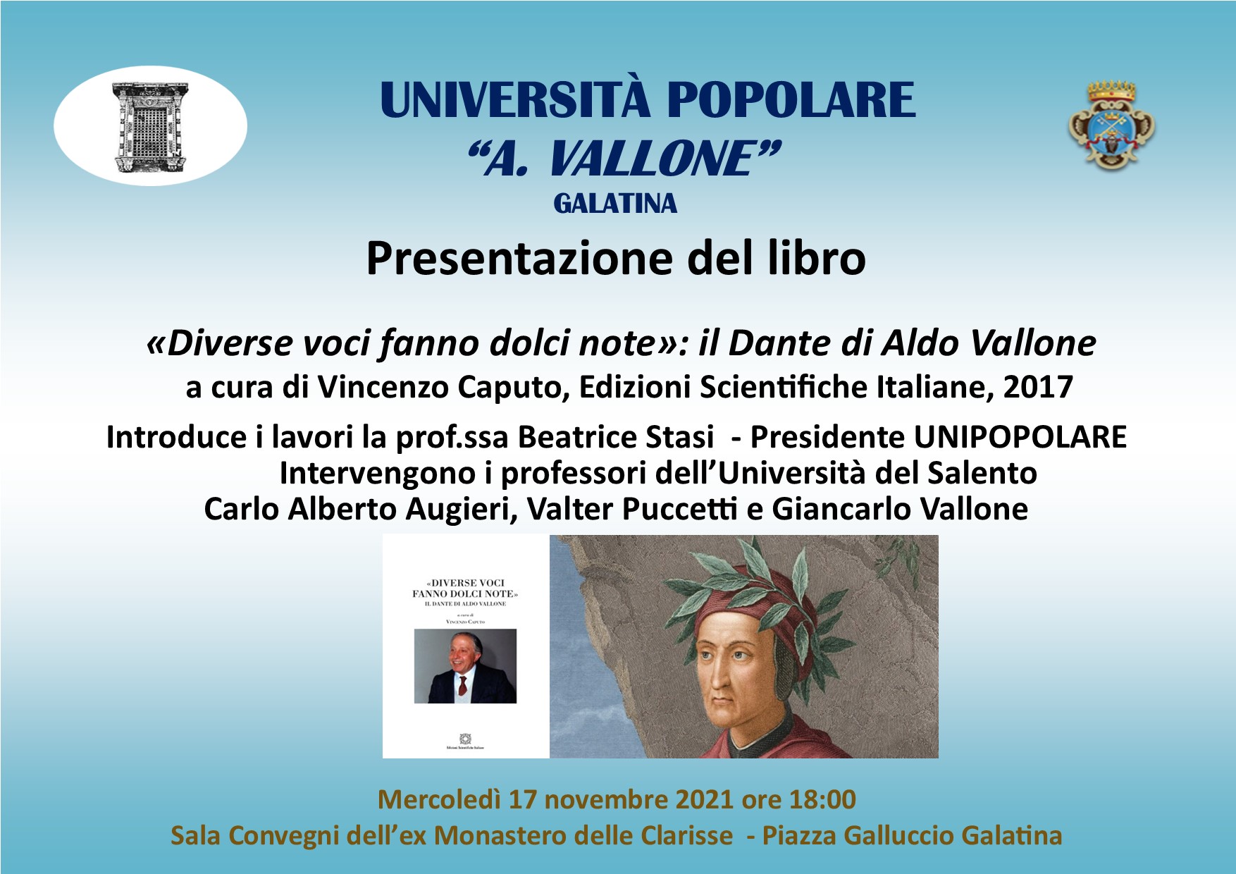 “Diverse voci fanno dolci note” “Diverse voci fanno dolci note”
