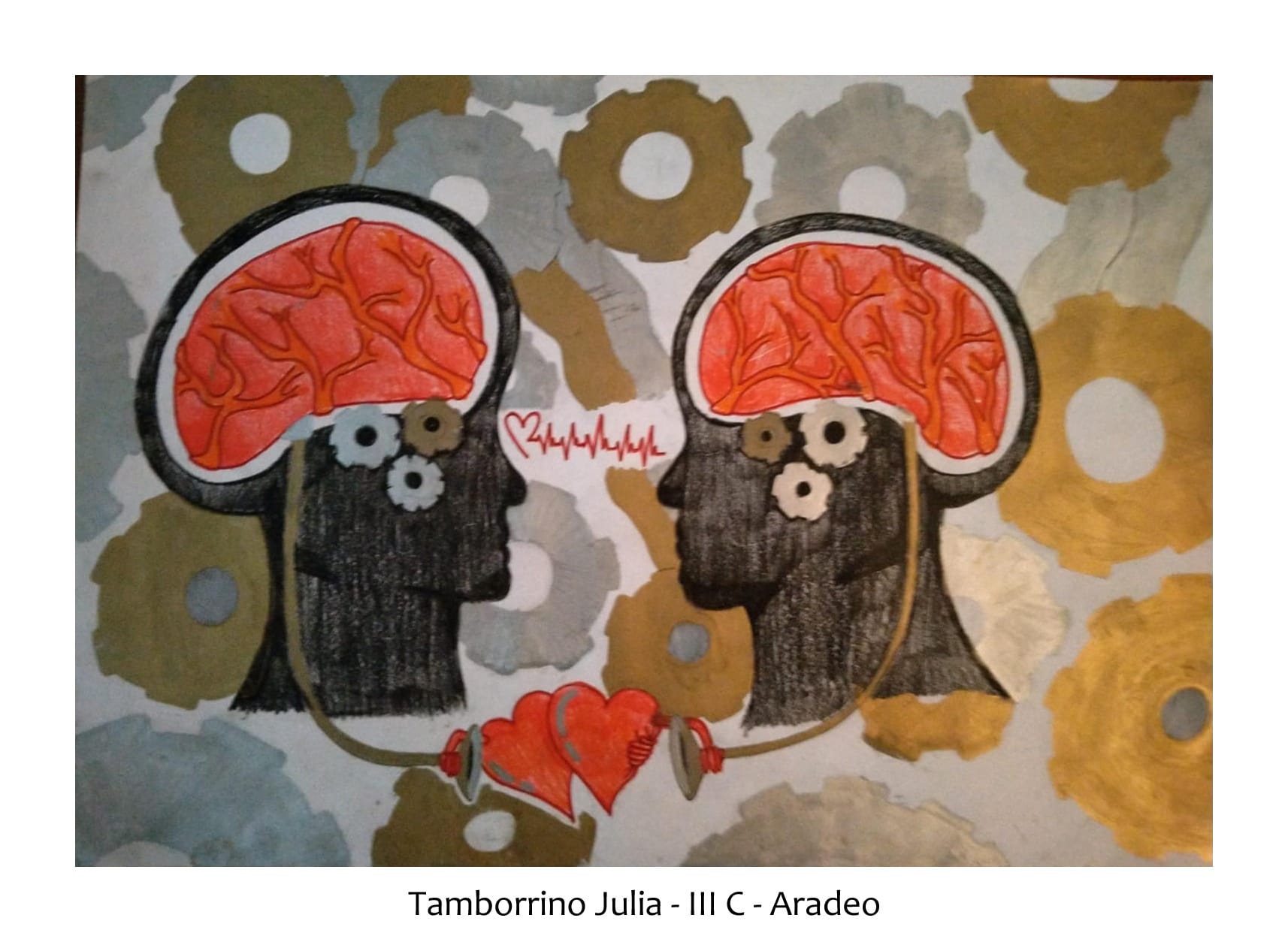 Julia Tamborrino vince il concorso &quot;Un poster per la pace&quot; organizzato dal Lions Club Salento Zero Barriere. 407 i partecipanti