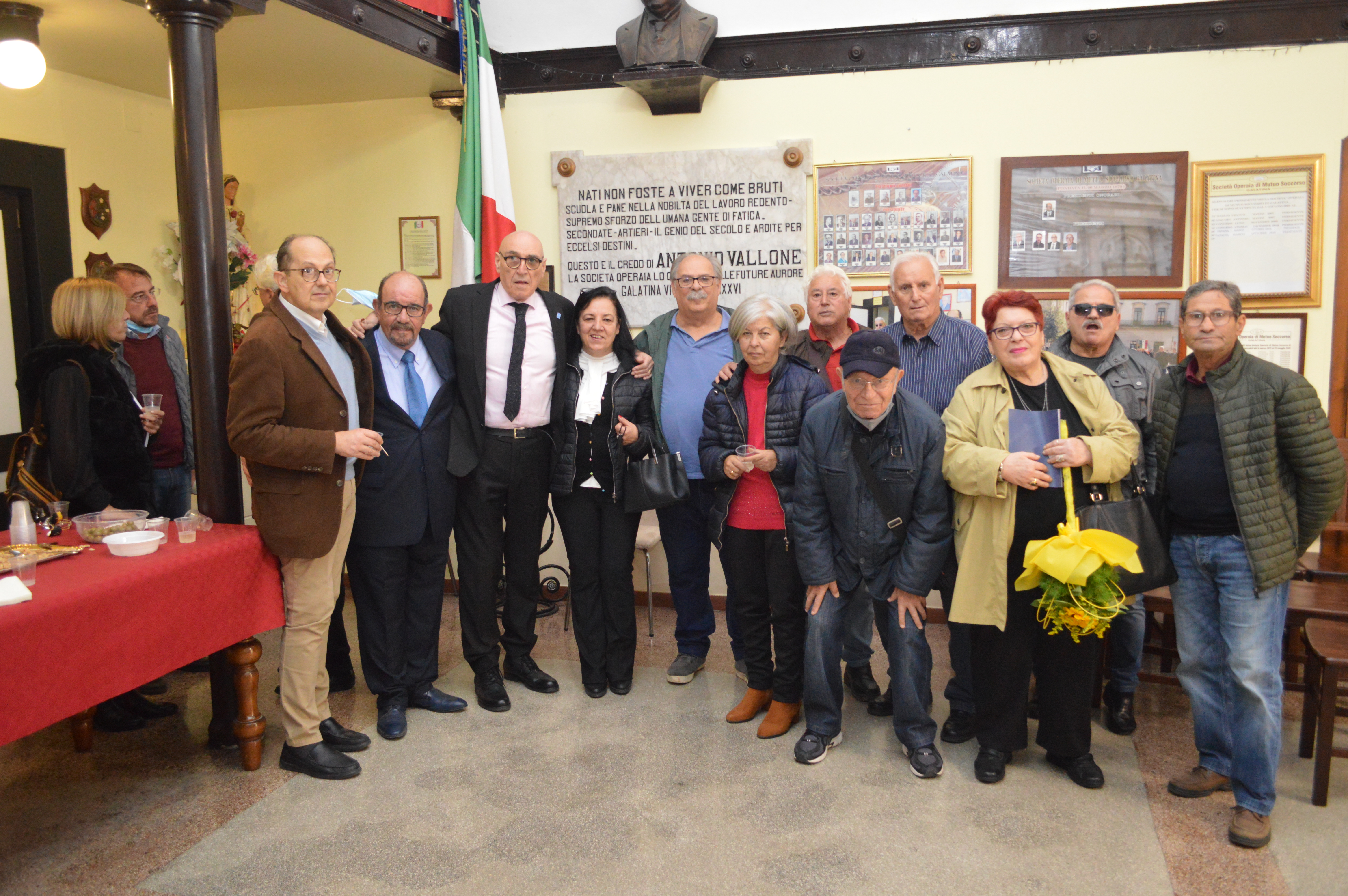 &quot;Dante Alighieri ieri, oggi e domani&quot; e i nuovi soci della Società Operaia di Galatina