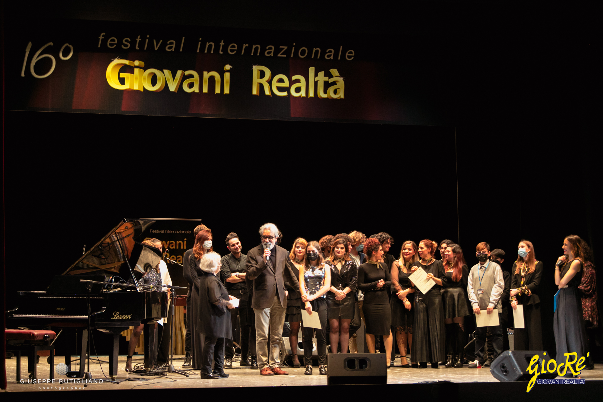 Tutti i vincitori del  “XVI Festival Internazionale Giovani Realtà”