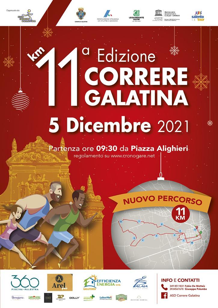 Tutto pronto per la XI "Correre Galatina" Tutto pronto per la XI "Correre Galatina"