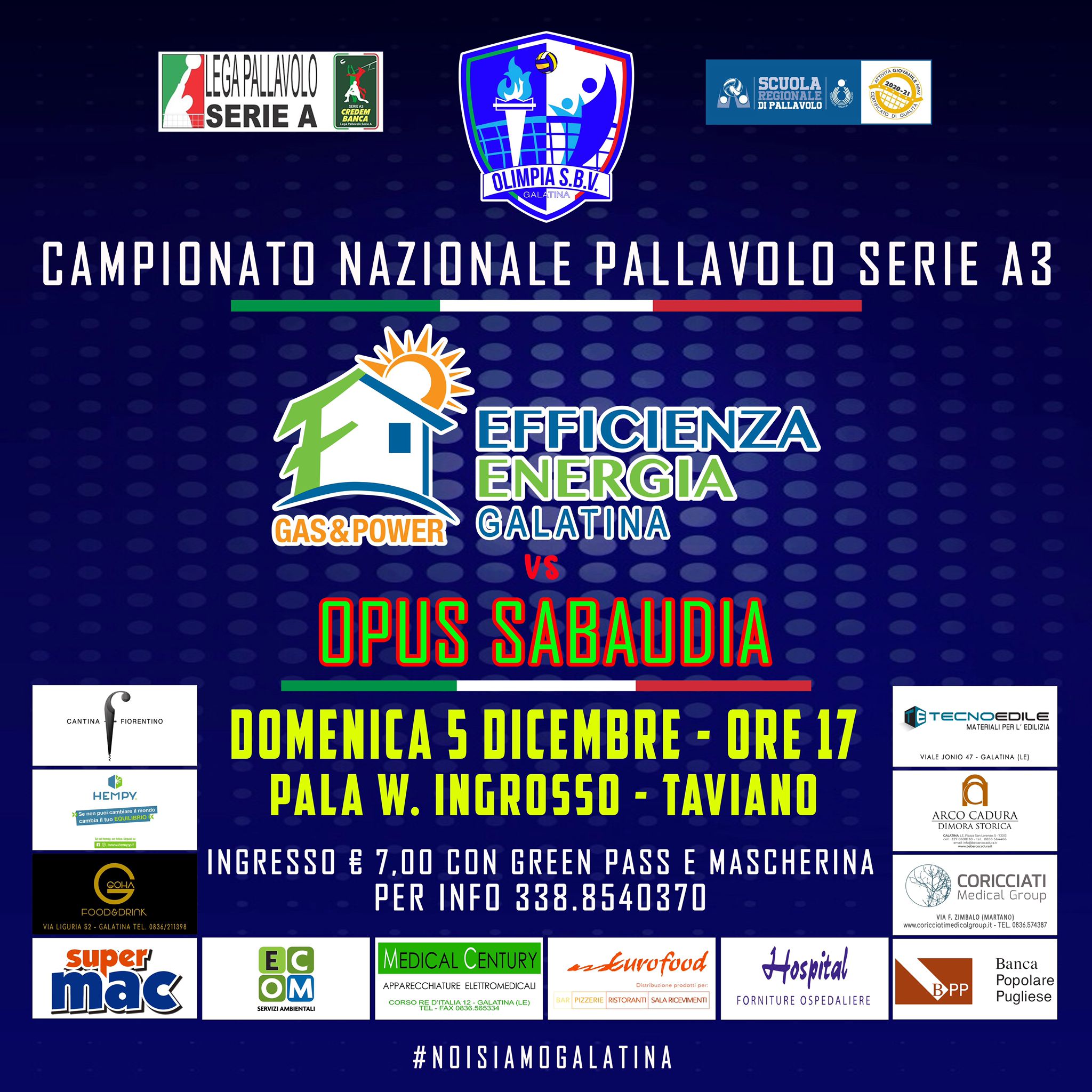 Efficienza Energia pronta ad affrontare con grinta l'Opus Sabaudia Efficienza Energia pronta ad affrontare con grinta l'Opus Sabaudia
