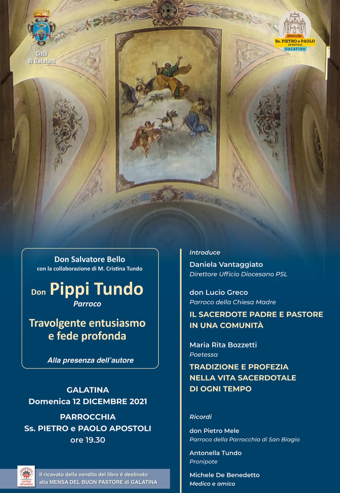 Presentazione in Chiesa Madre del libro su don Pippi Tundo
