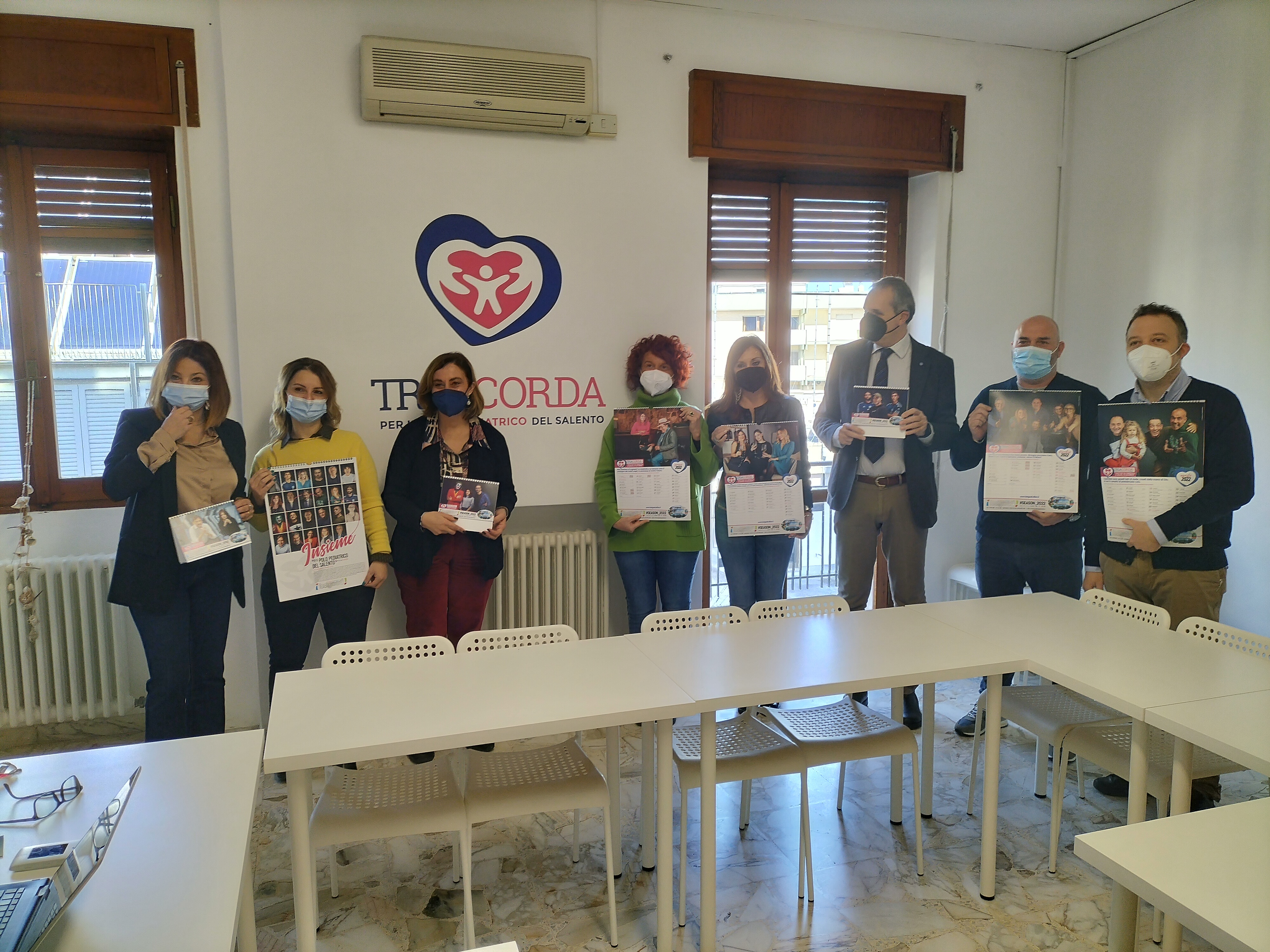 Un calendario solidale per i bambini del Polo Pediatrico di Lecce