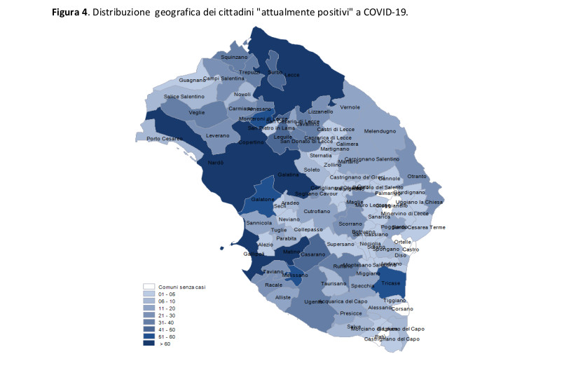 COVID-19. Continua ad aumentare il numero dei galatinesi (79) ancora positivi