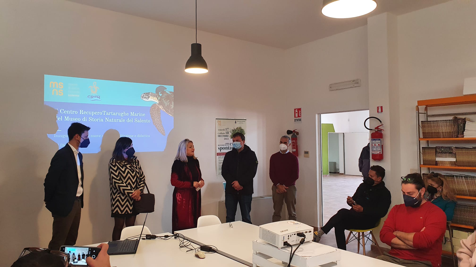 Inaugurate due nuove sale del Centro Recupero Tartarughe Marine del Museo di Storia naturale del Salento