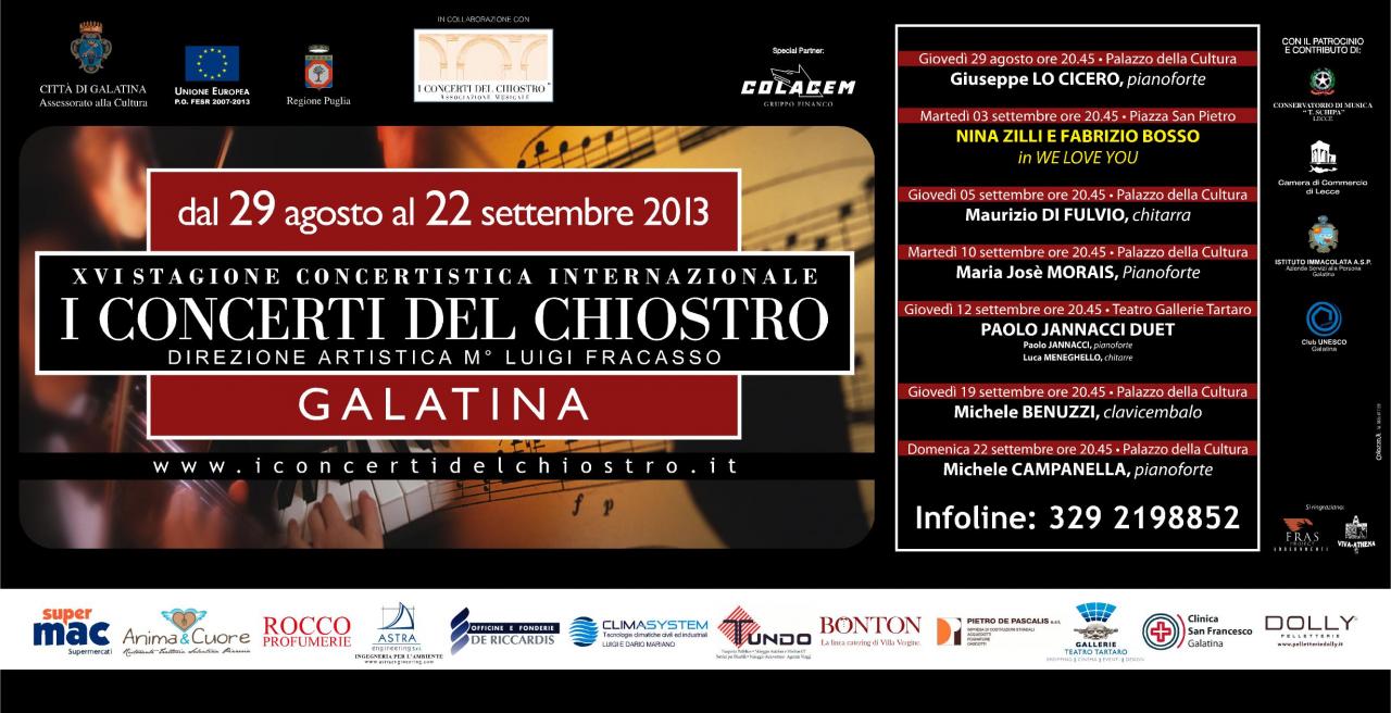 Presentato il programma de 'I Concerti del Chiostro'