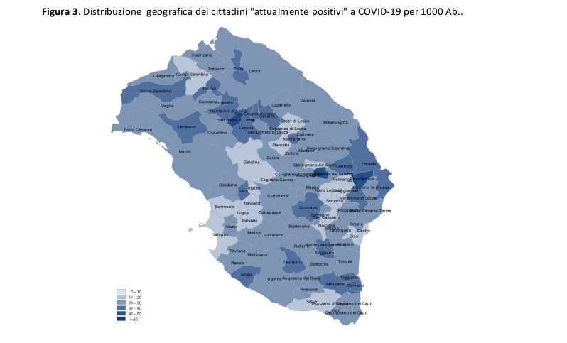COVID-19. Non accenna a scendere il numero dei galatinesi ancora positivi (526)