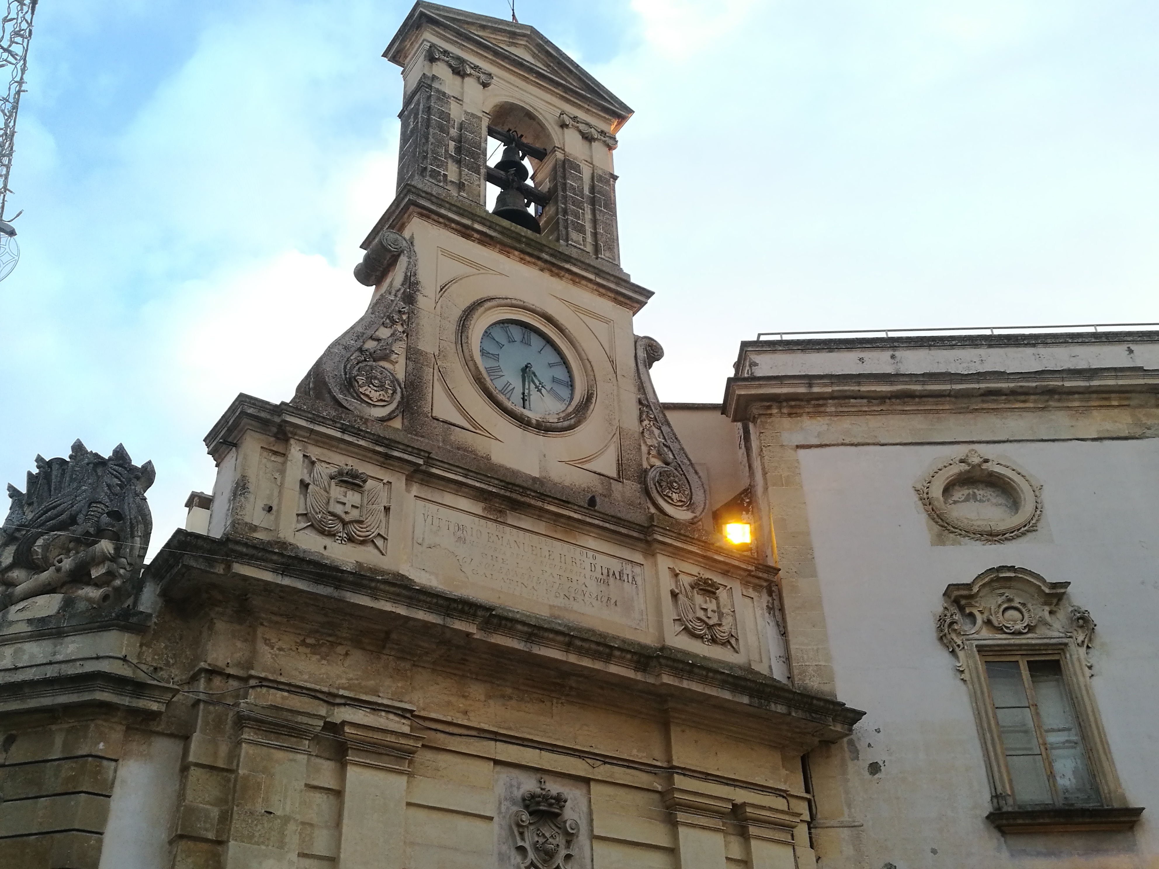 L'Infopoint di Galatina torna sotto l'Orologio restaurato