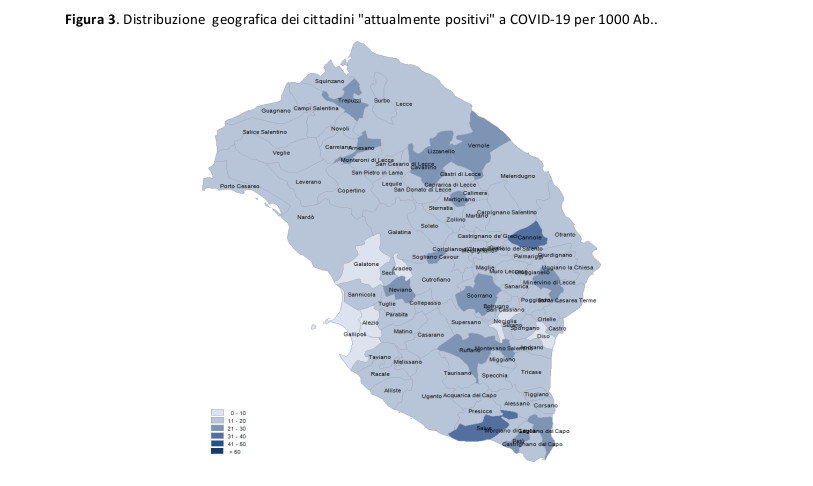 COVID-19. Continua a scendere il numero dei galatinesi attualmente positivi