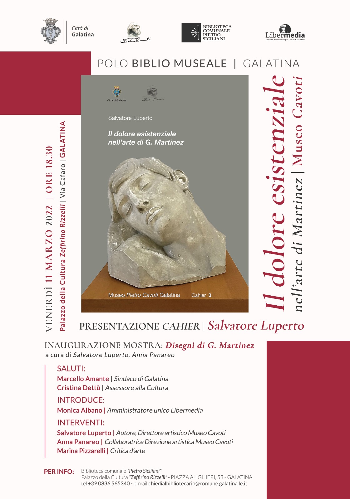 Il dolore esistenziale nell'arte di Gaetano Martinez Il dolore esistenziale nell'arte di Gaetano Martinez