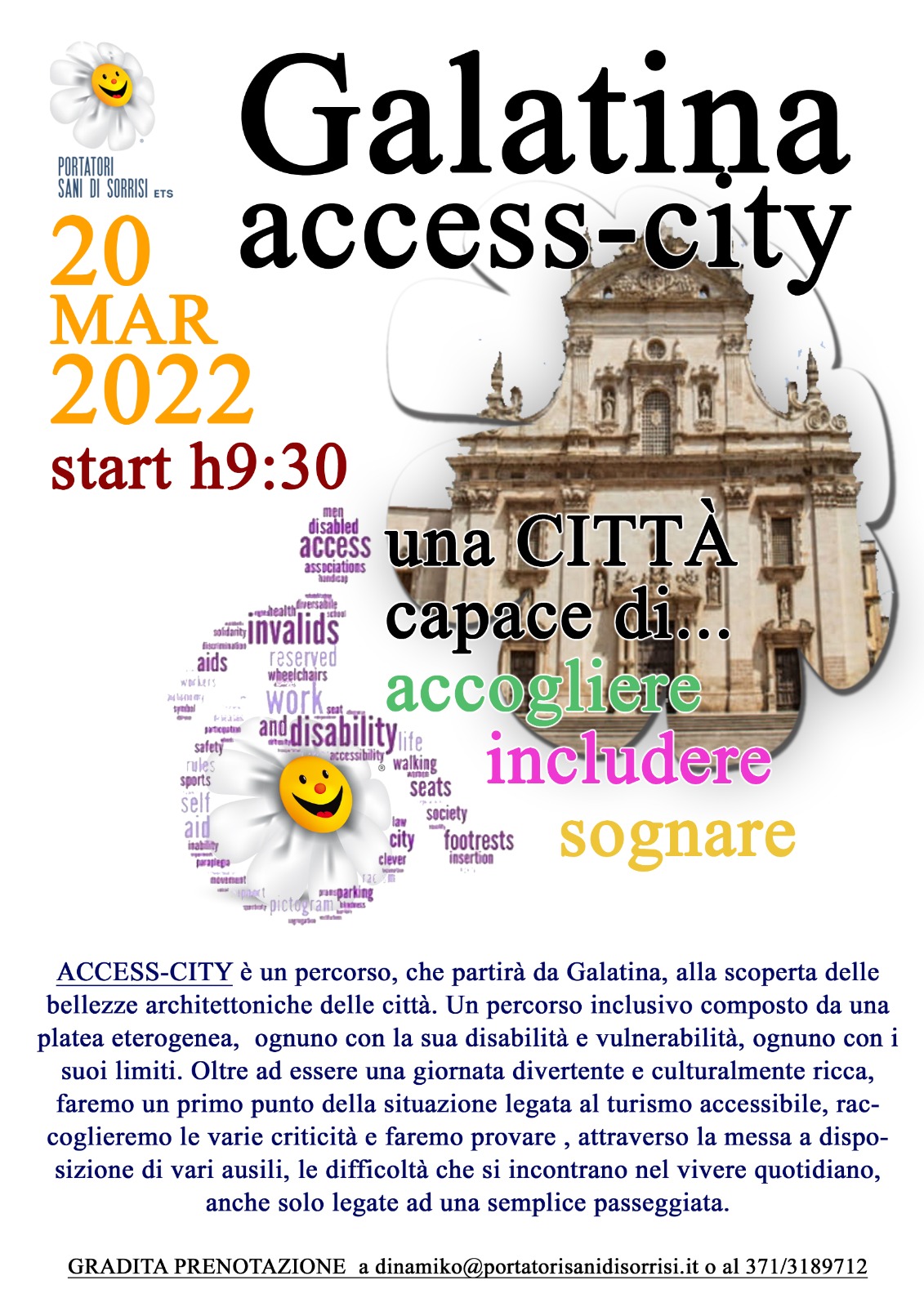 Access-city, una passeggiata(?) a Galatina per persone con disabilità Access-city, una passeggiata(?) a Galatina per persone con disabilità