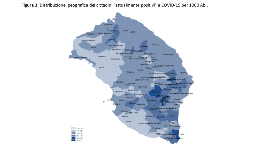 COVID-19. Ogni 1000 galatinesi 24,3 sono positivi