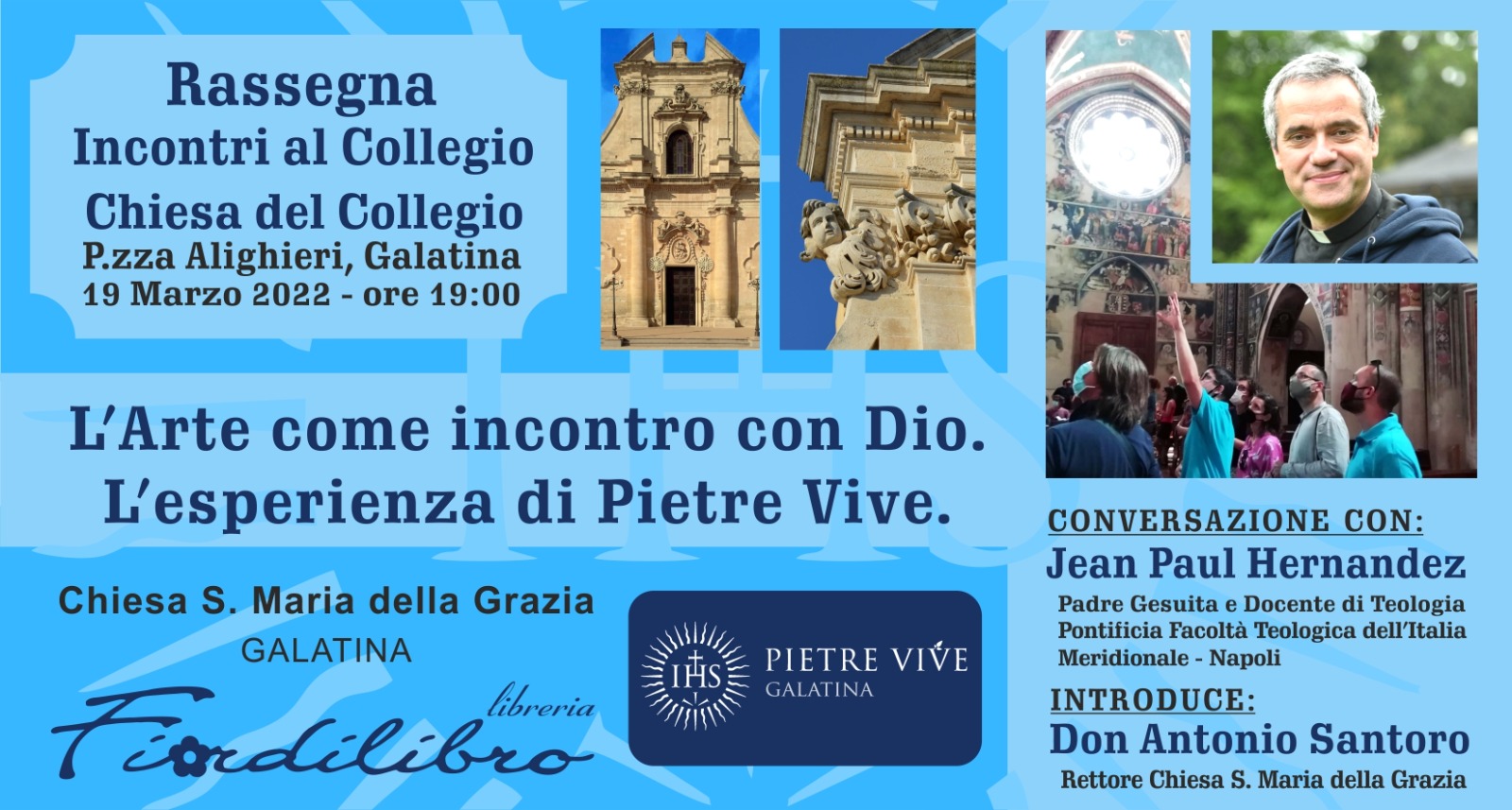 ”L’Arte come incontro con Dio. L’esperienza di Pietre Vive” ”L’Arte come incontro con Dio. L’esperienza di Pietre Vive”