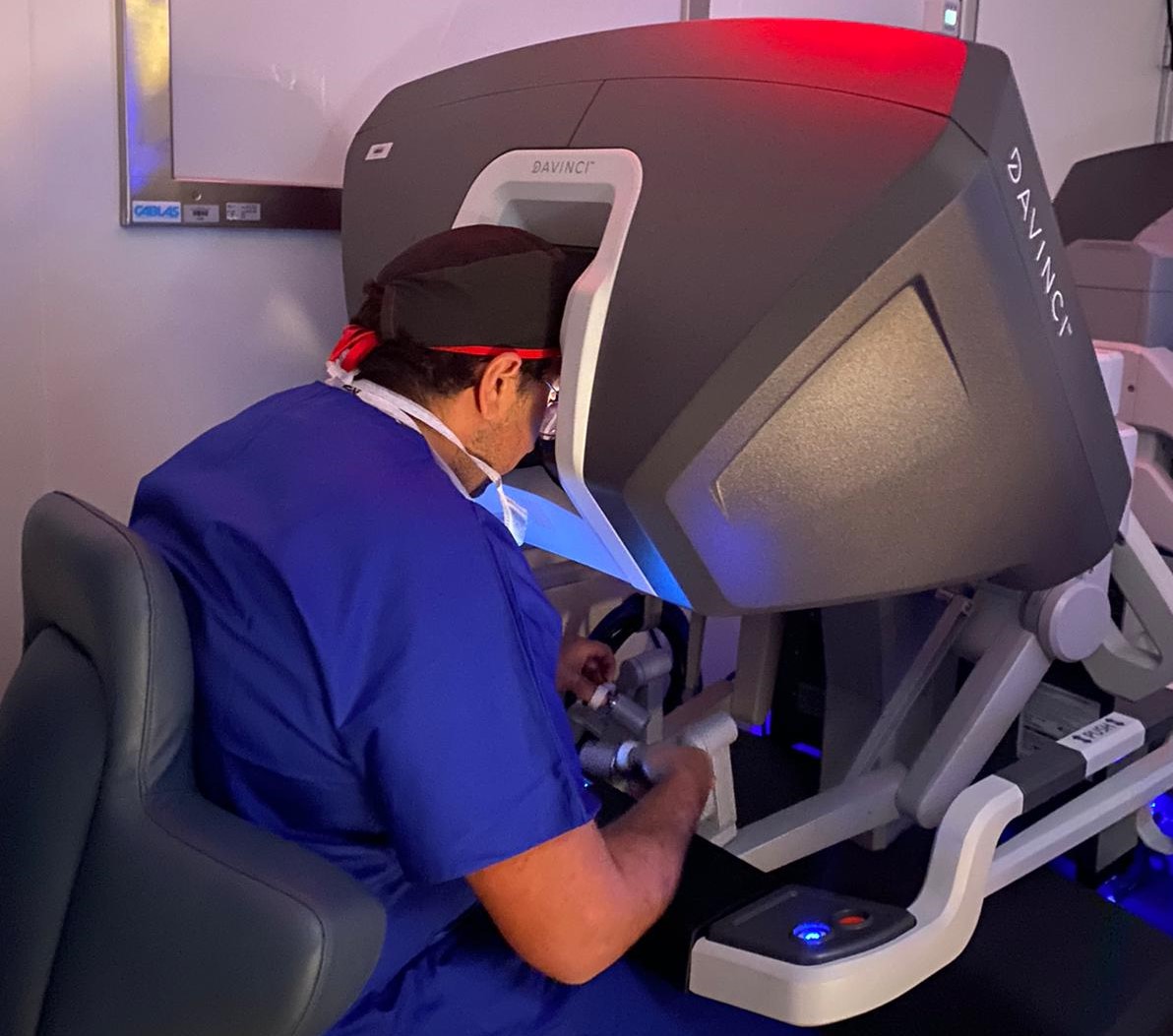 Primi interventi al DEA del robot chirurgo