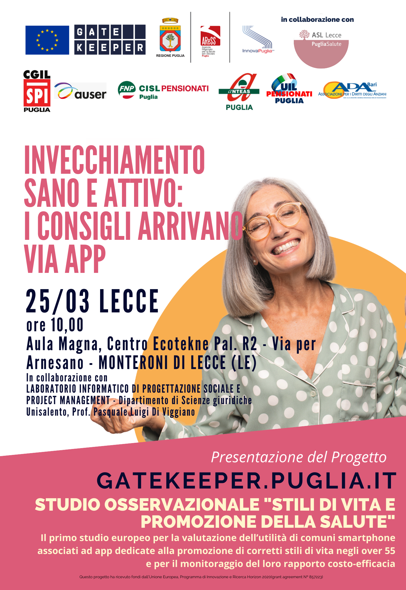 Un “allenatore virtuale” per gli over 55 pugliesi Un “allenatore virtuale” per gli over 55 pugliesi
