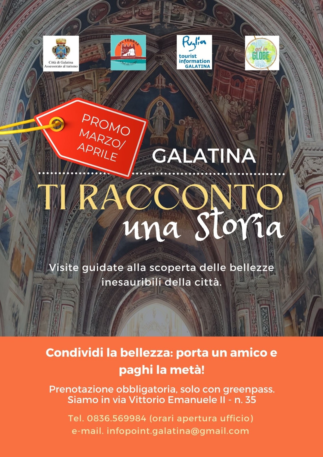 "Ti racconto una storia" e un tuo amico paga la metà "Ti racconto una storia" e un tuo amico paga la metà