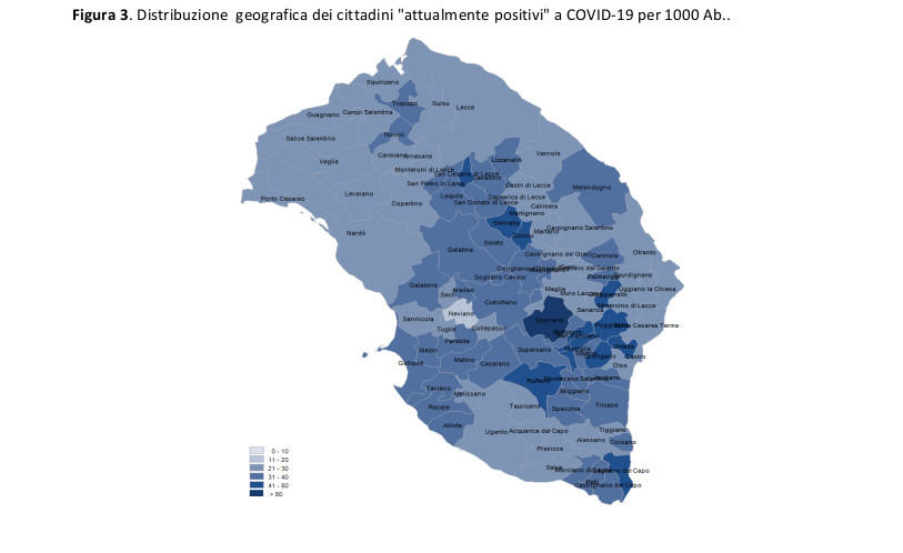 COVID-19. Schizza a 849 il numero dei galatinesi ancora positivi