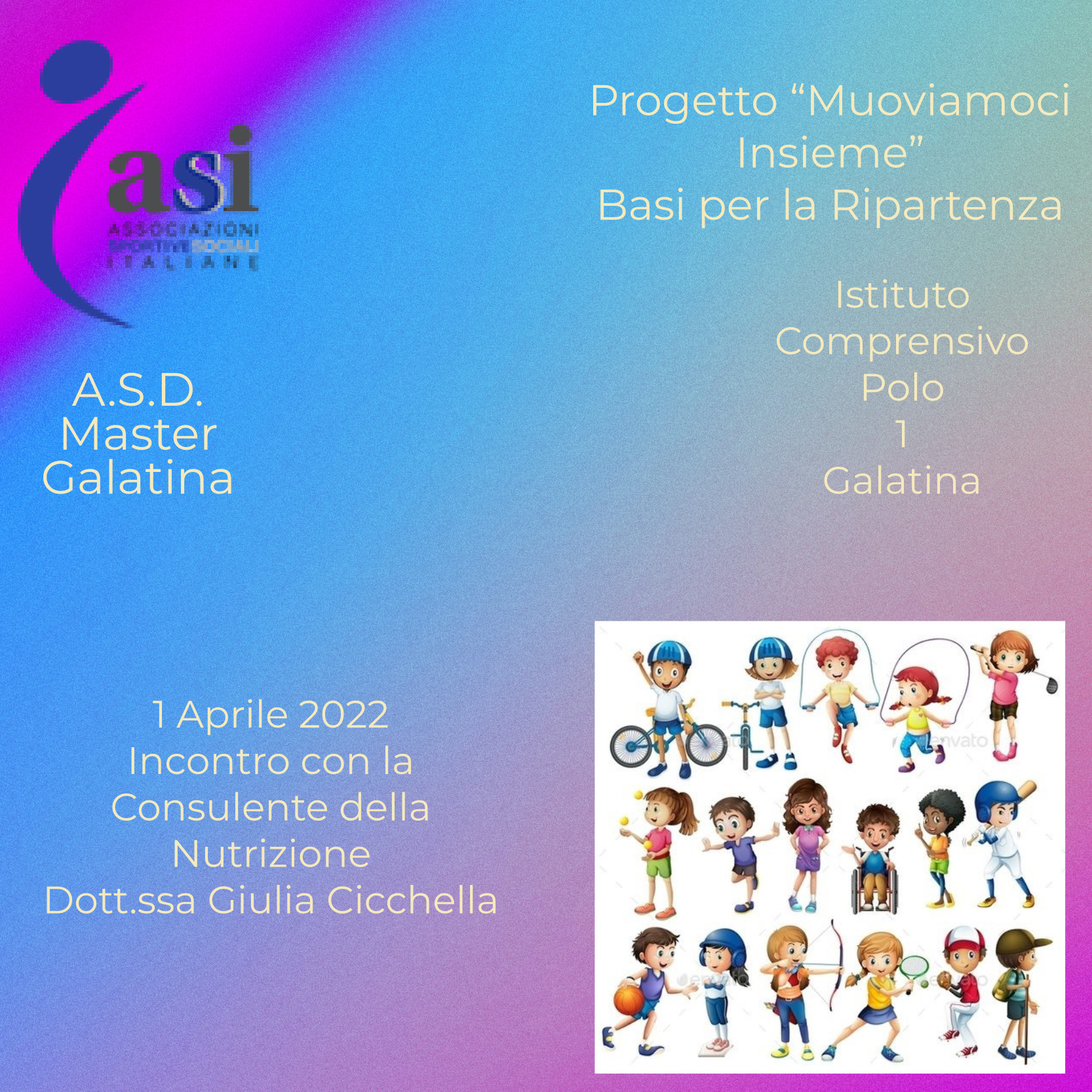 “Muoviamoci Insieme”, il Polo 1 di Galatina c'è “Muoviamoci Insieme”, il Polo 1 di Galatina c'è