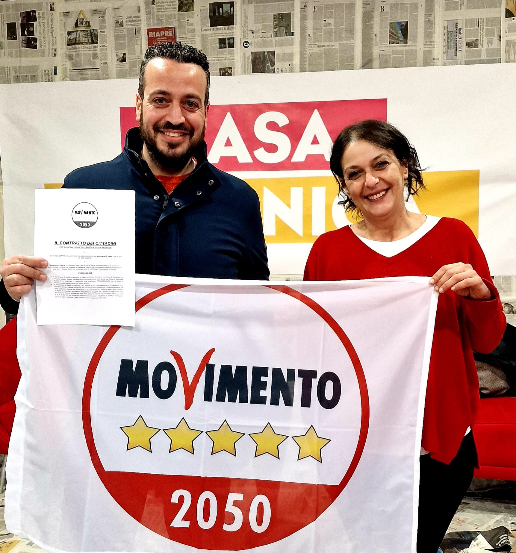 &quot;Contratto dei Cittadini&quot; fra M5s Galatina e Sandra Antonica