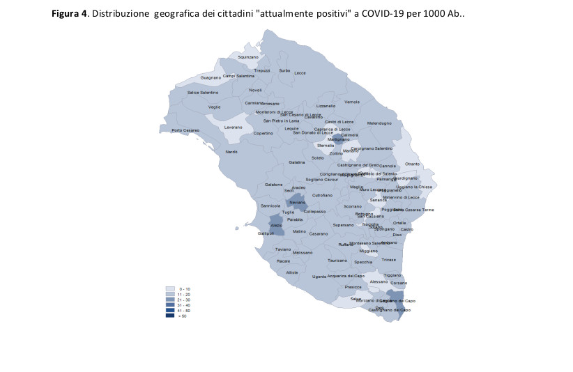 COVID-19. Continua a calare il numero dei galatinesi ancora positivi (505) COVID-19. Continua a calare il numero dei galatinesi ancora positivi (505)