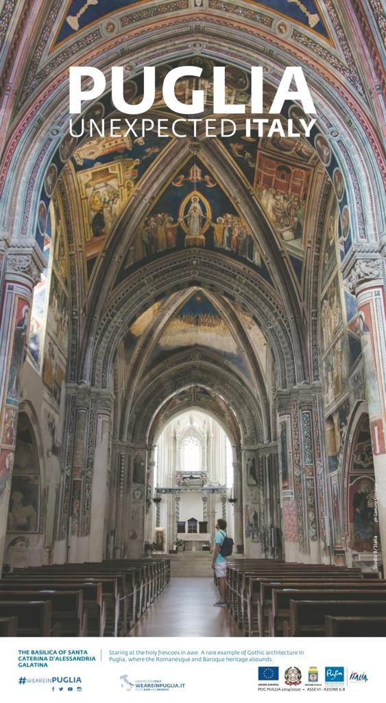 La Basilica di Santa Caterina d'Alessandria sul The New York Times per promuovere la Puglia