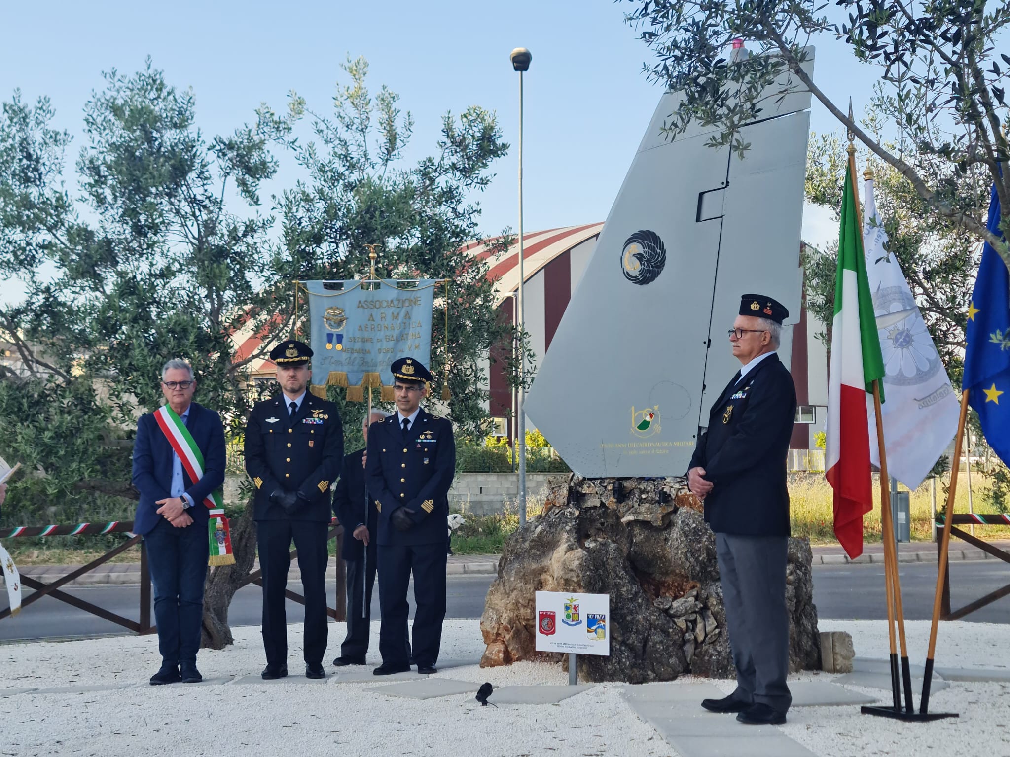 Inaugurata a Galatina la Rotonda dell'Aviatore