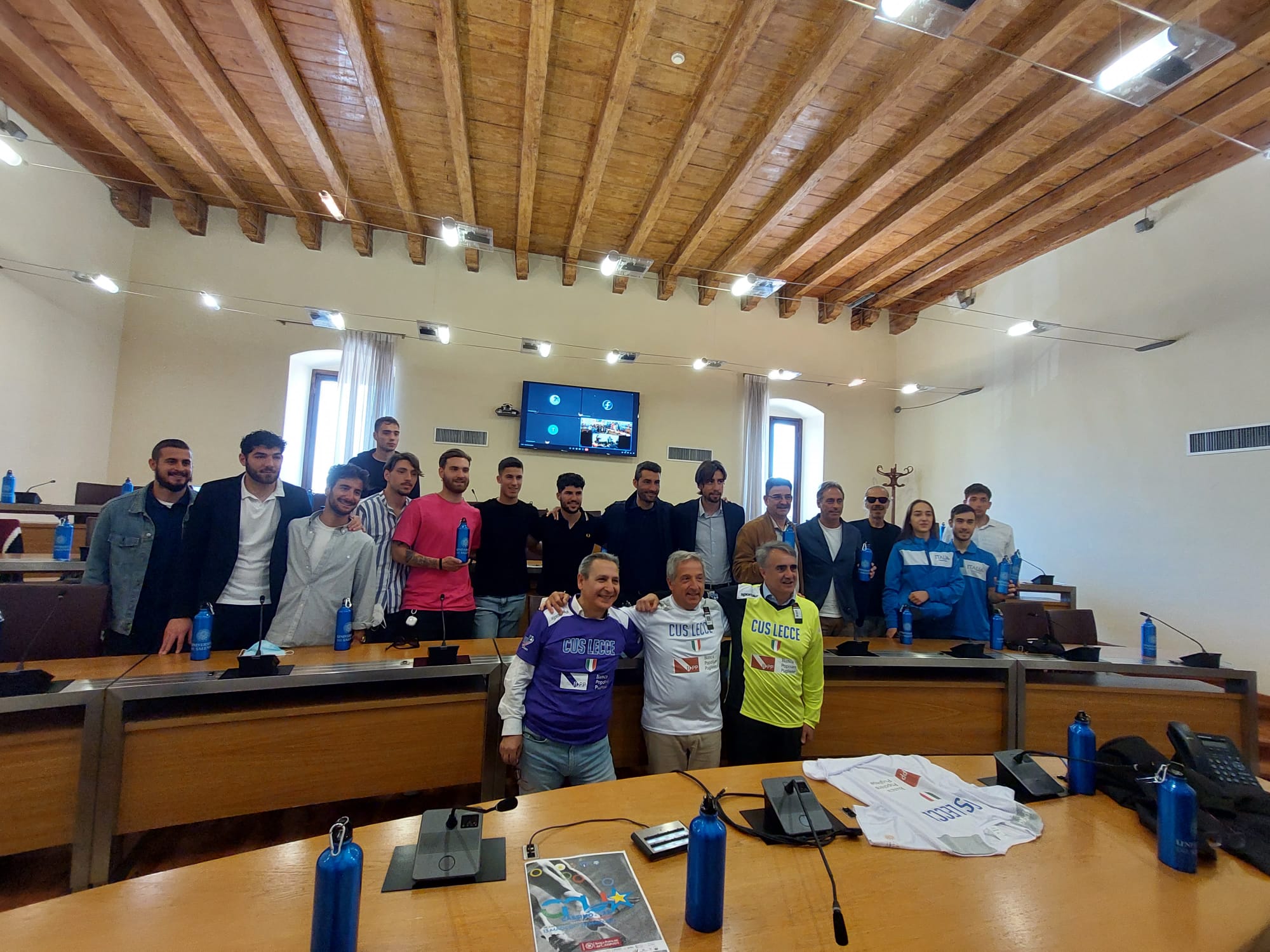 Gli atleti dell’Università del Salento / CUS Lecce a Cassino per i Campionati Nazionali Universitari