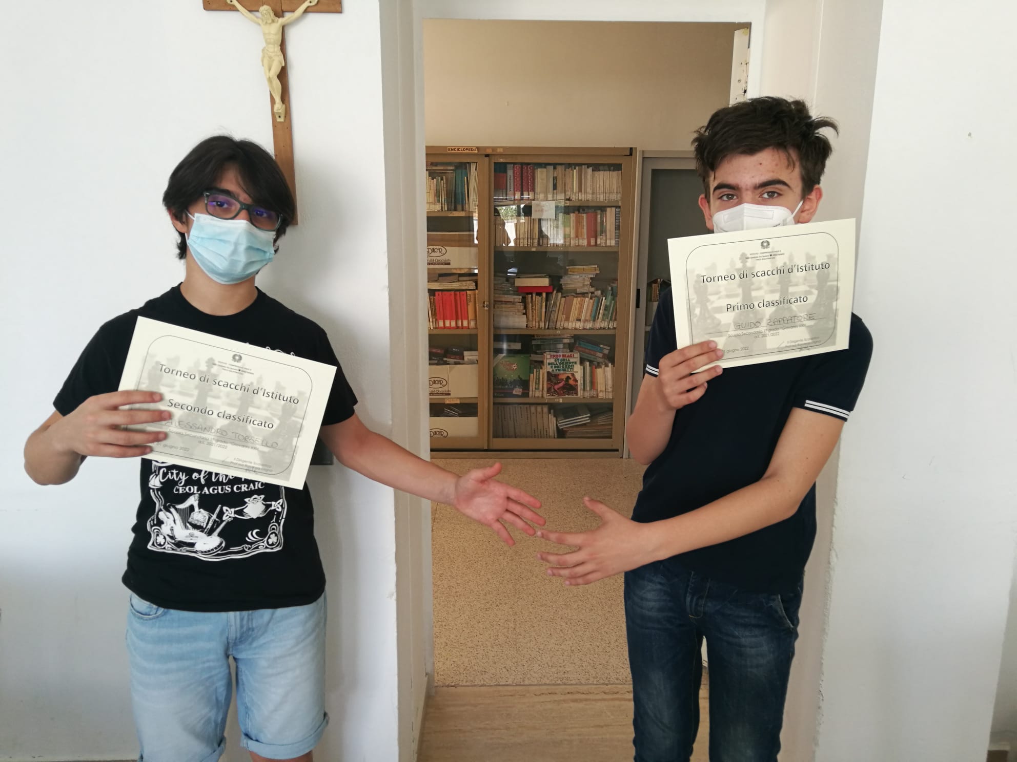 La &quot;Giovanni XXIII&quot; alle finali nazionali di scacchi