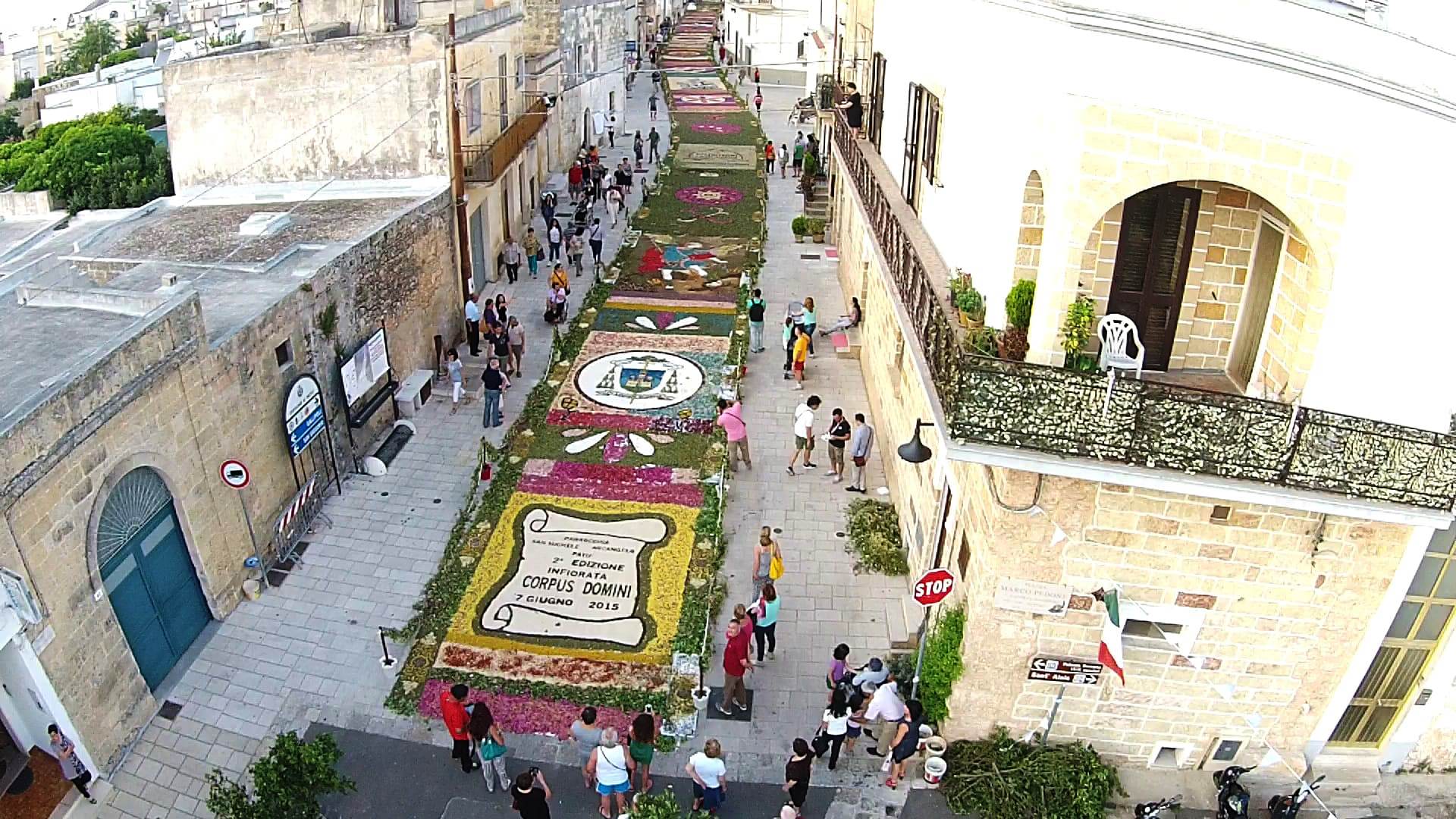 Per il Corpus Domini torna l'Infiorata di Patù