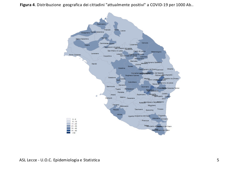 COVID-19. Esplode il numero dei galatinesi ufficialmente positivi (679)